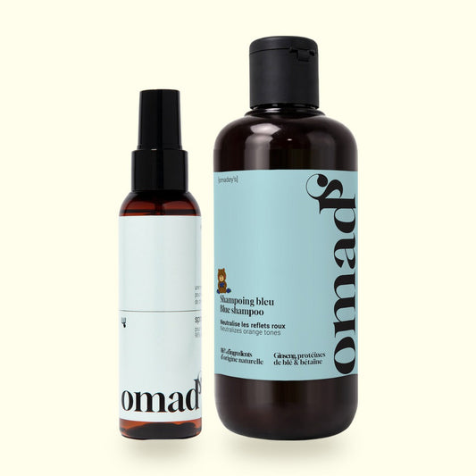 Coffret personnalisé blond polaire anti-roux - Solo