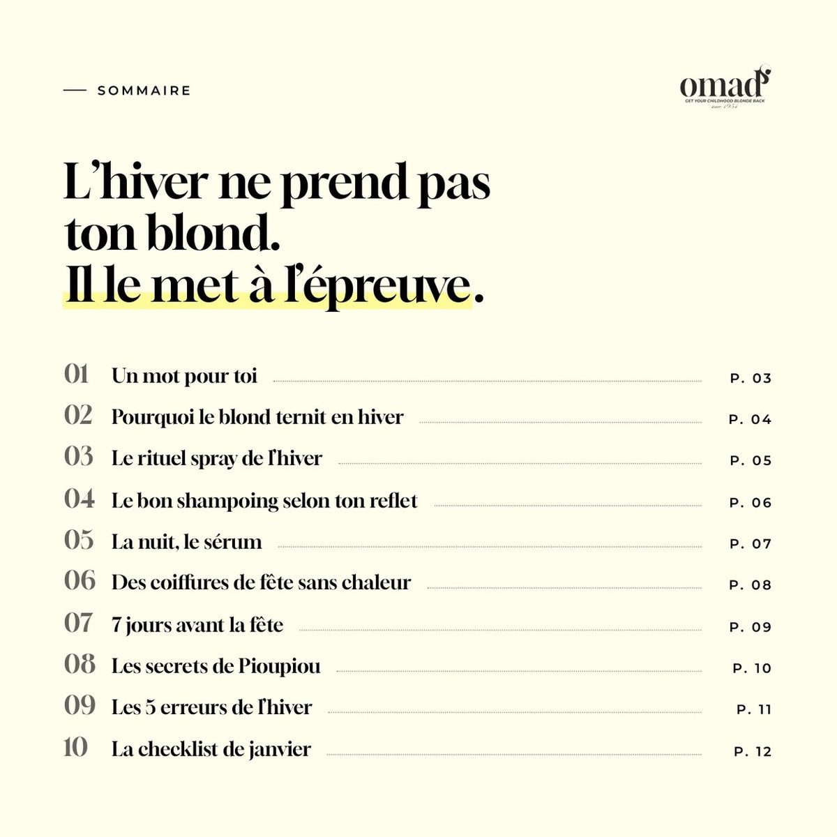 Sommaire