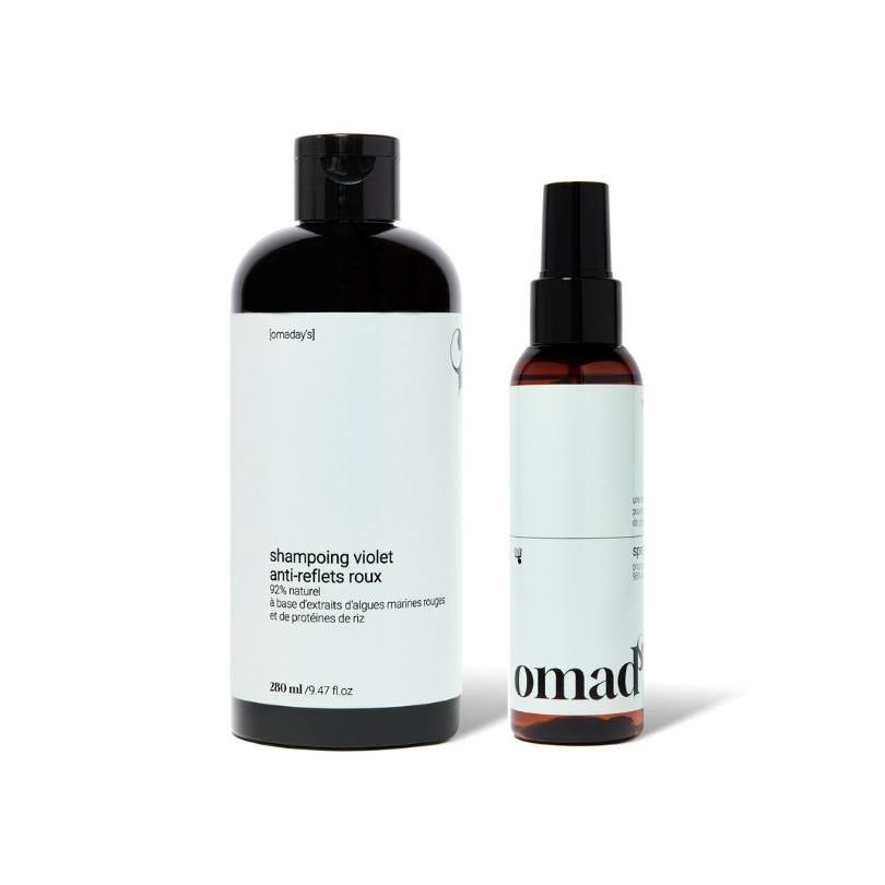 Le Shampoing Violet anti - reflets roux - Omad's