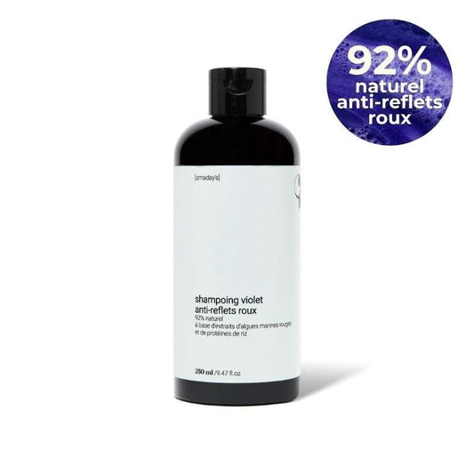 Le Shampoing Violet anti - reflets roux - Omad's