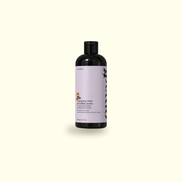 Le shampoing violet anti-reflets jaunes OMAD'S