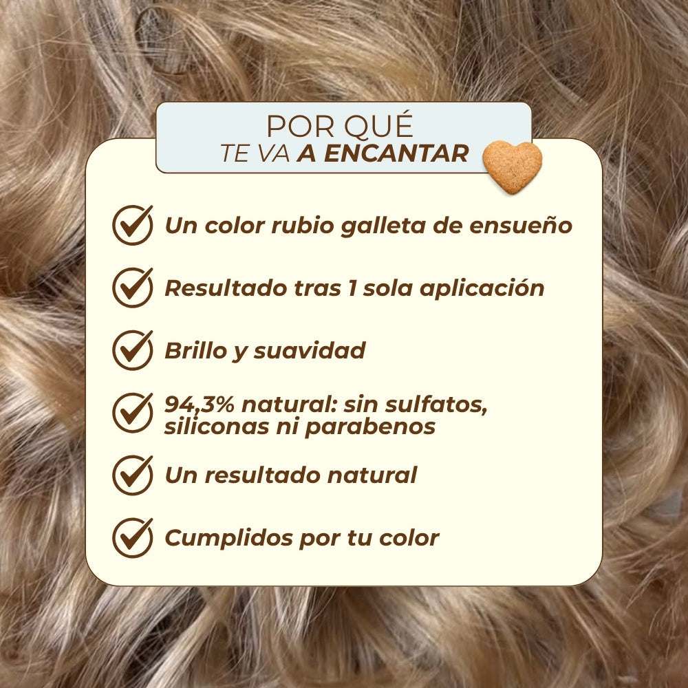 Seis razones para adorar el champú Blond Biscuit: color de ensueño, resultado tras una sola aplicación, brillo y suavidad