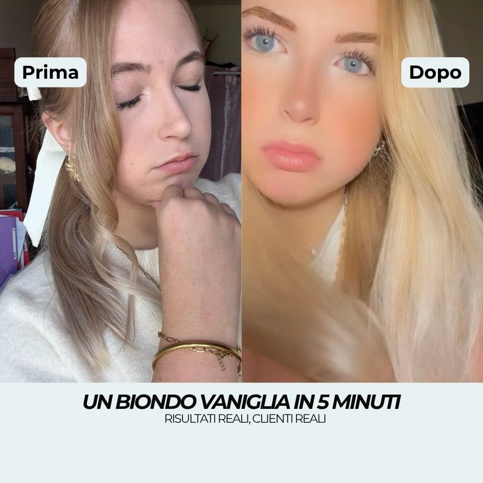 Shampoo biondo alla vaniglia