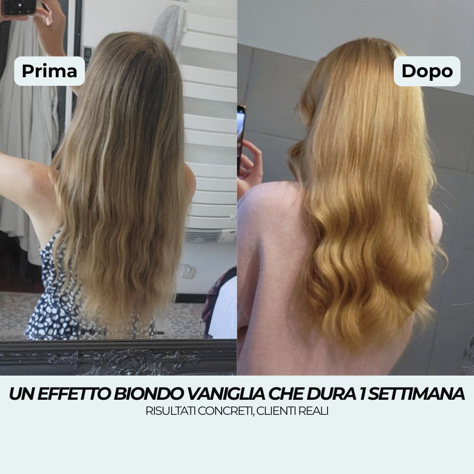 Shampoo biondo alla vaniglia