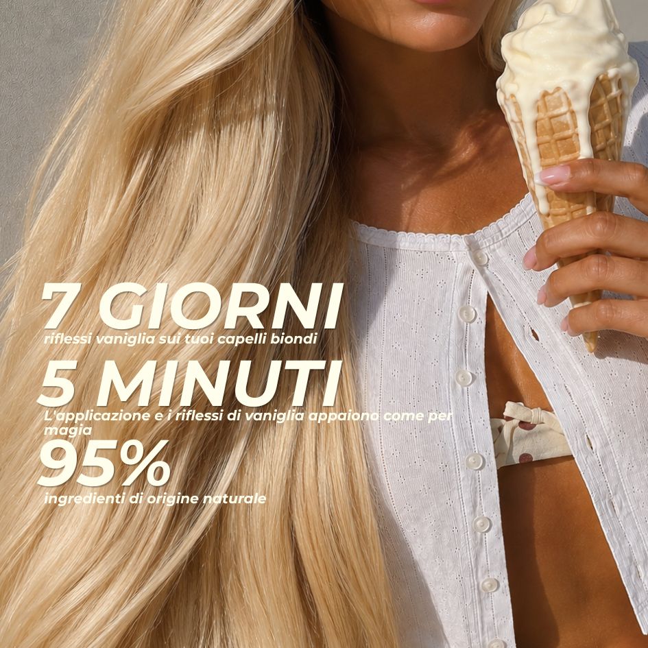 Shampoo biondo alla vaniglia