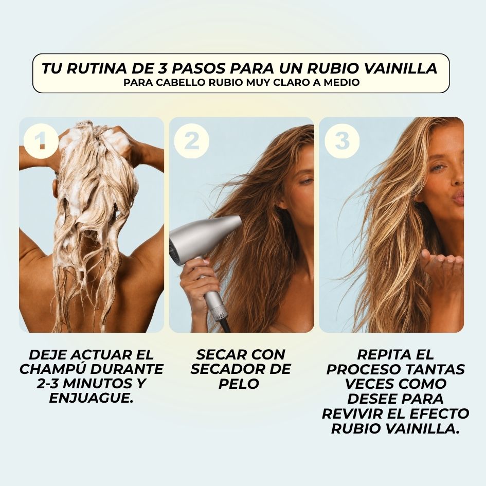 Champú Vainilla Rubio