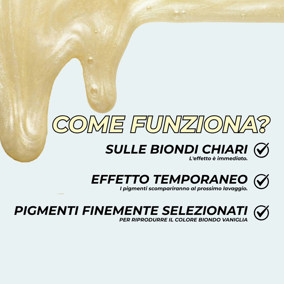 Shampoo biondo alla vaniglia