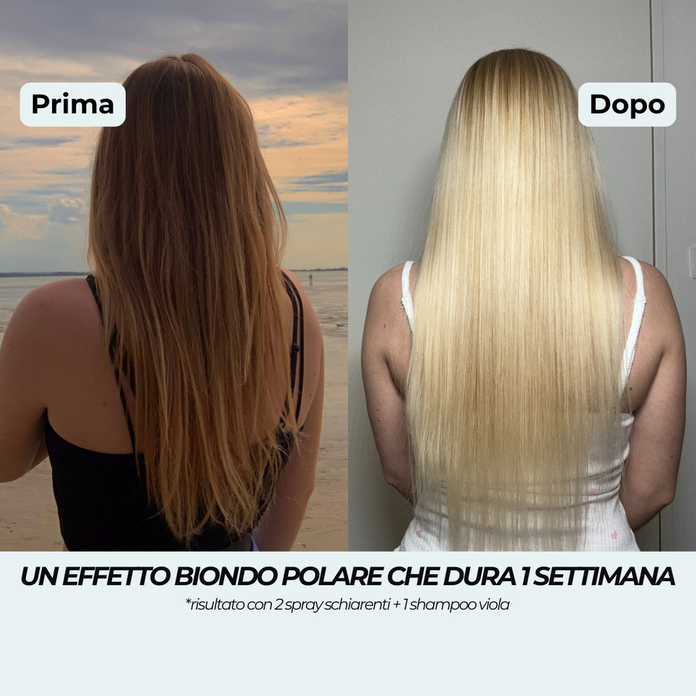 Shampoo antirossore alla violetta