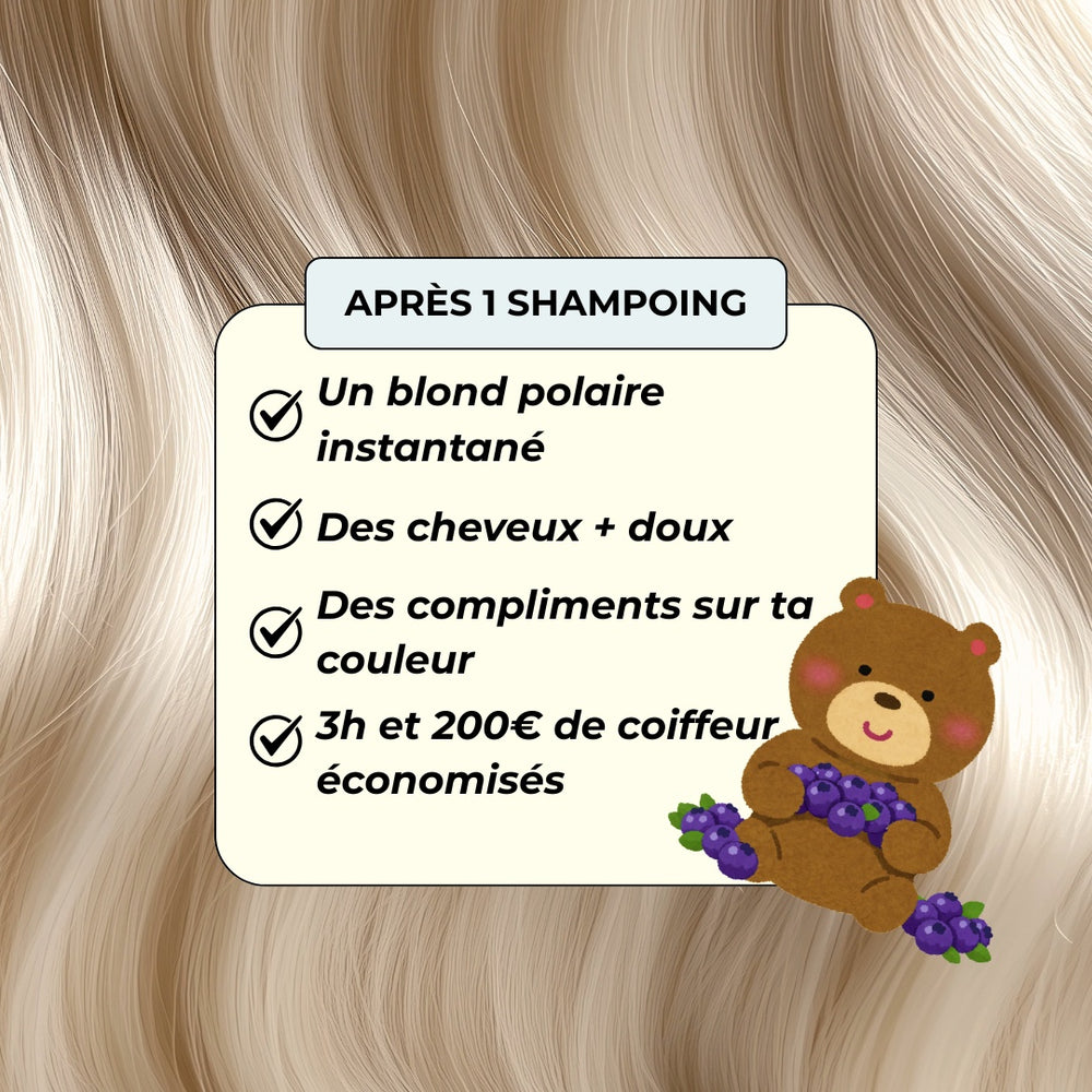 Le Shampoing Violet anti-reflets roux