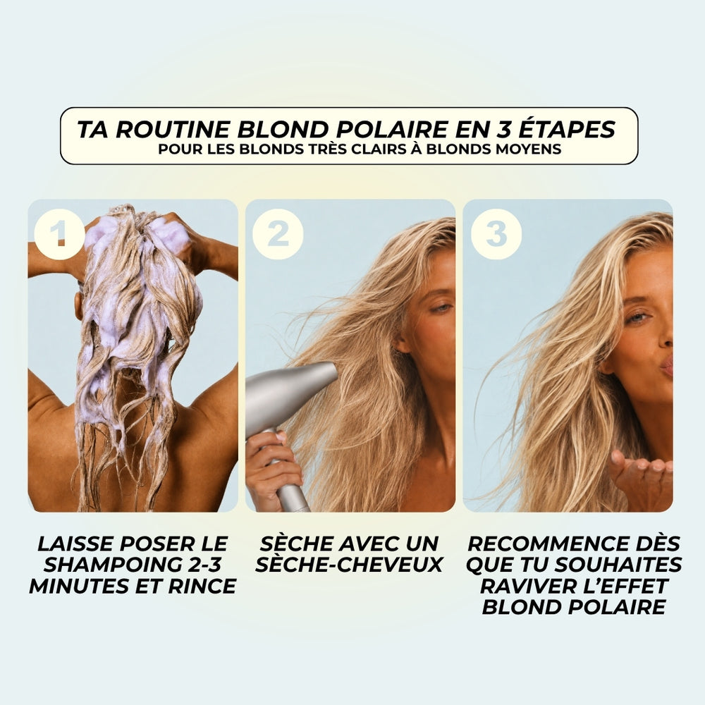 Le Shampoing Violet anti-reflets roux