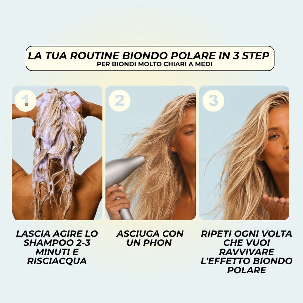 Shampoo antirossore alla violetta