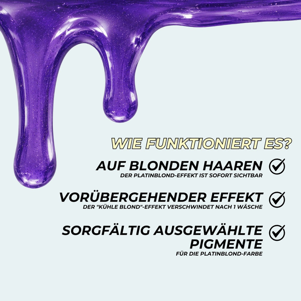 Das Violet Shampoo gegen Rotstich