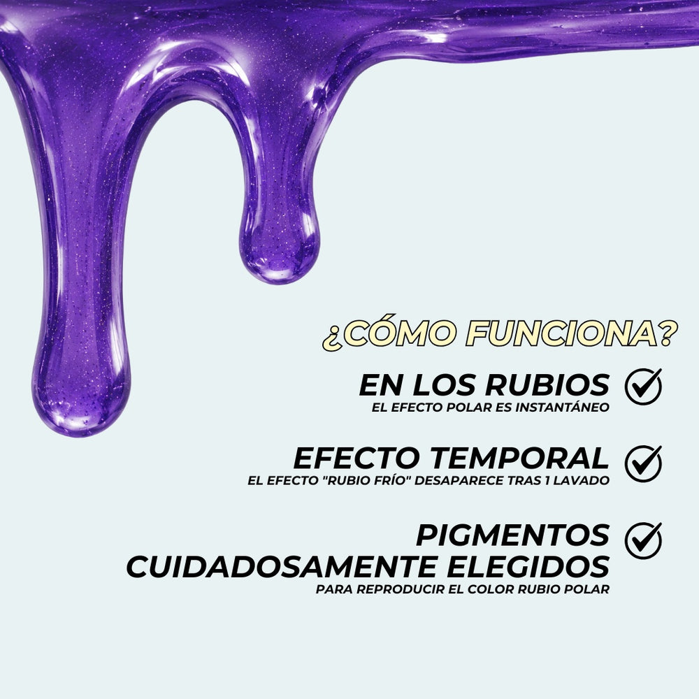 Champú Violeta Antirojeces