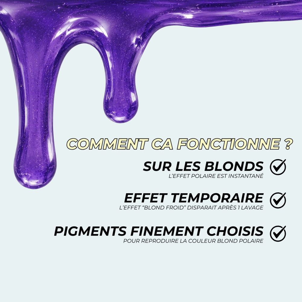 Le Shampoing Violet anti-reflets roux