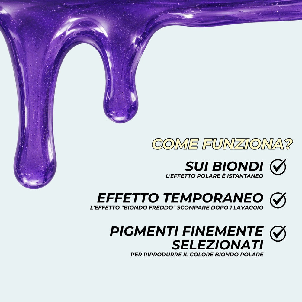 Shampoo antirossore alla violetta