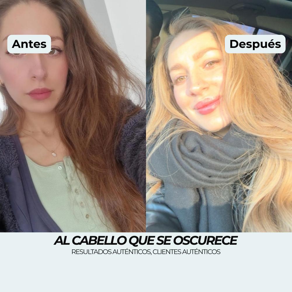 Spray aclarante