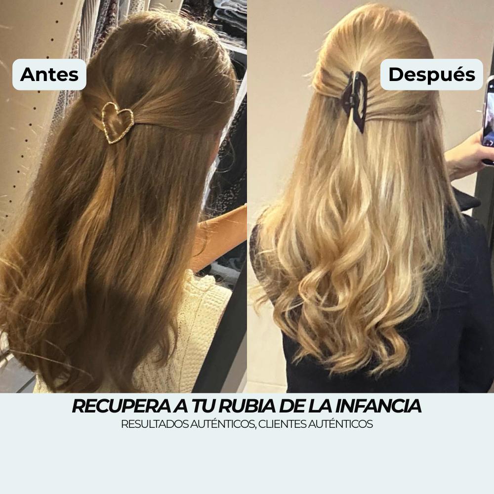 Spray aclarante