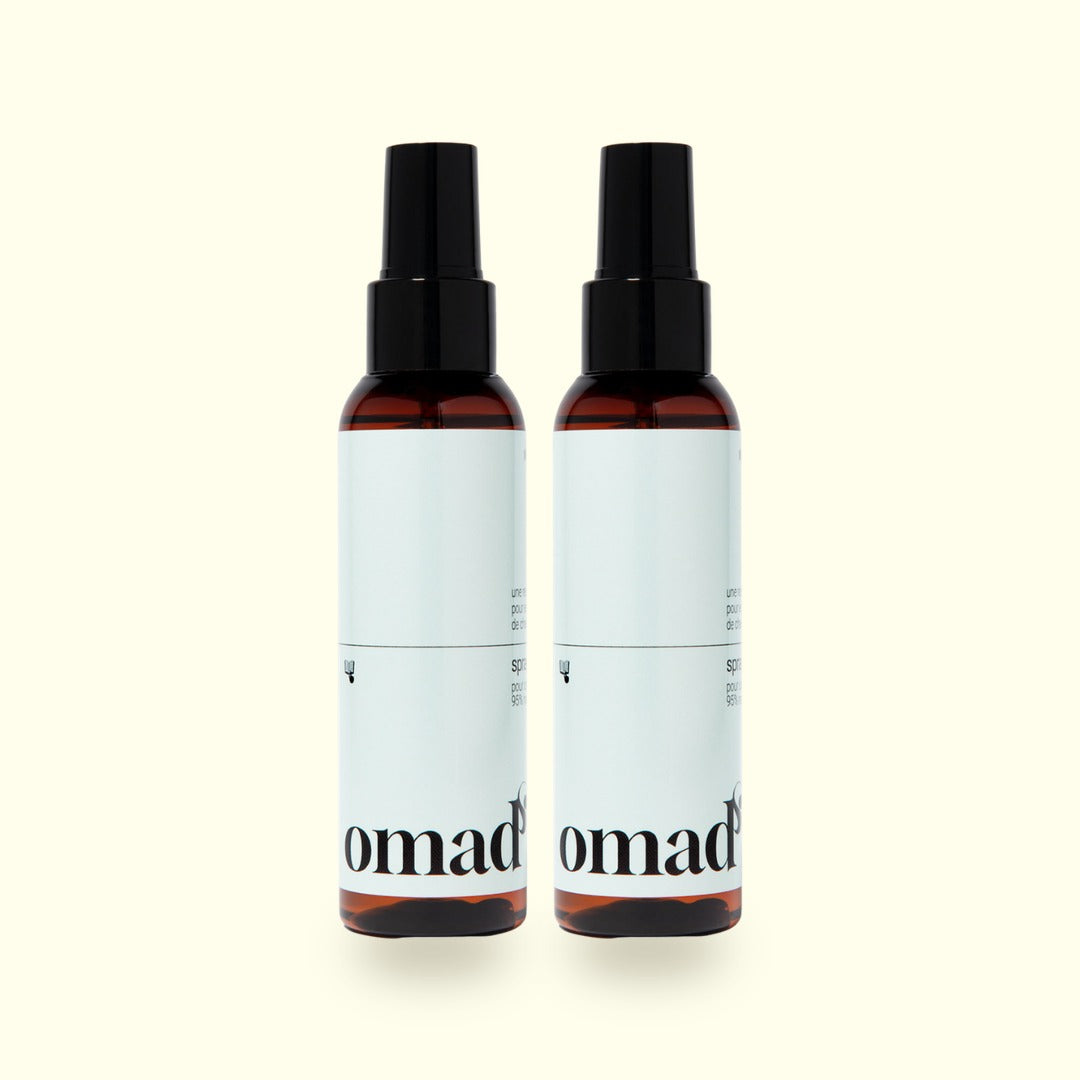 Packshot du lot : 2 Sprays éclaircissants
