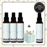 4 sprays OMAD'S + tu regalo misterioso + entrega gratuita
