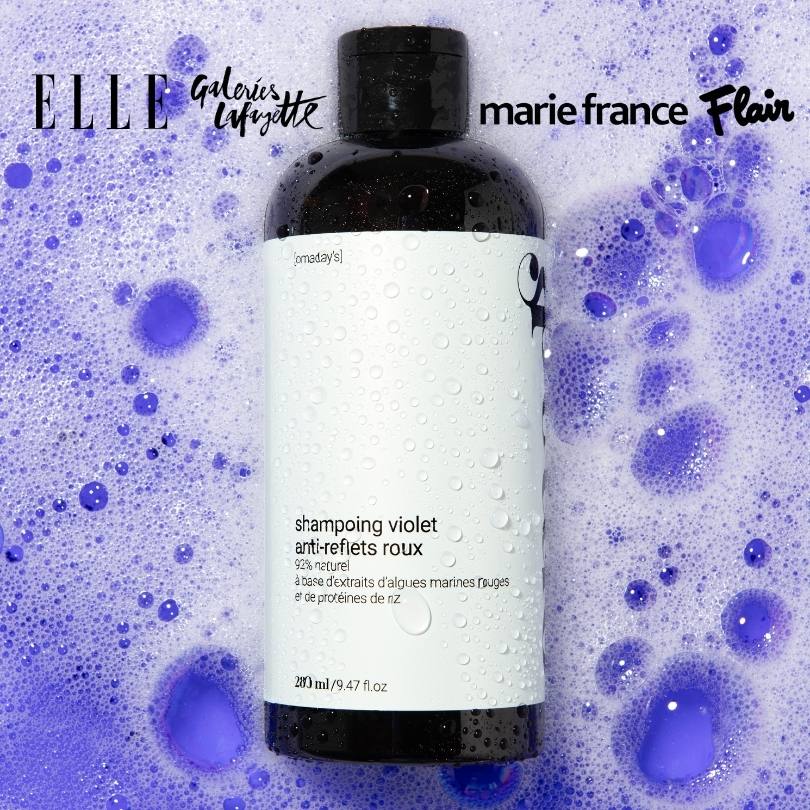 Shampoo antirossore alla violetta - Omad's