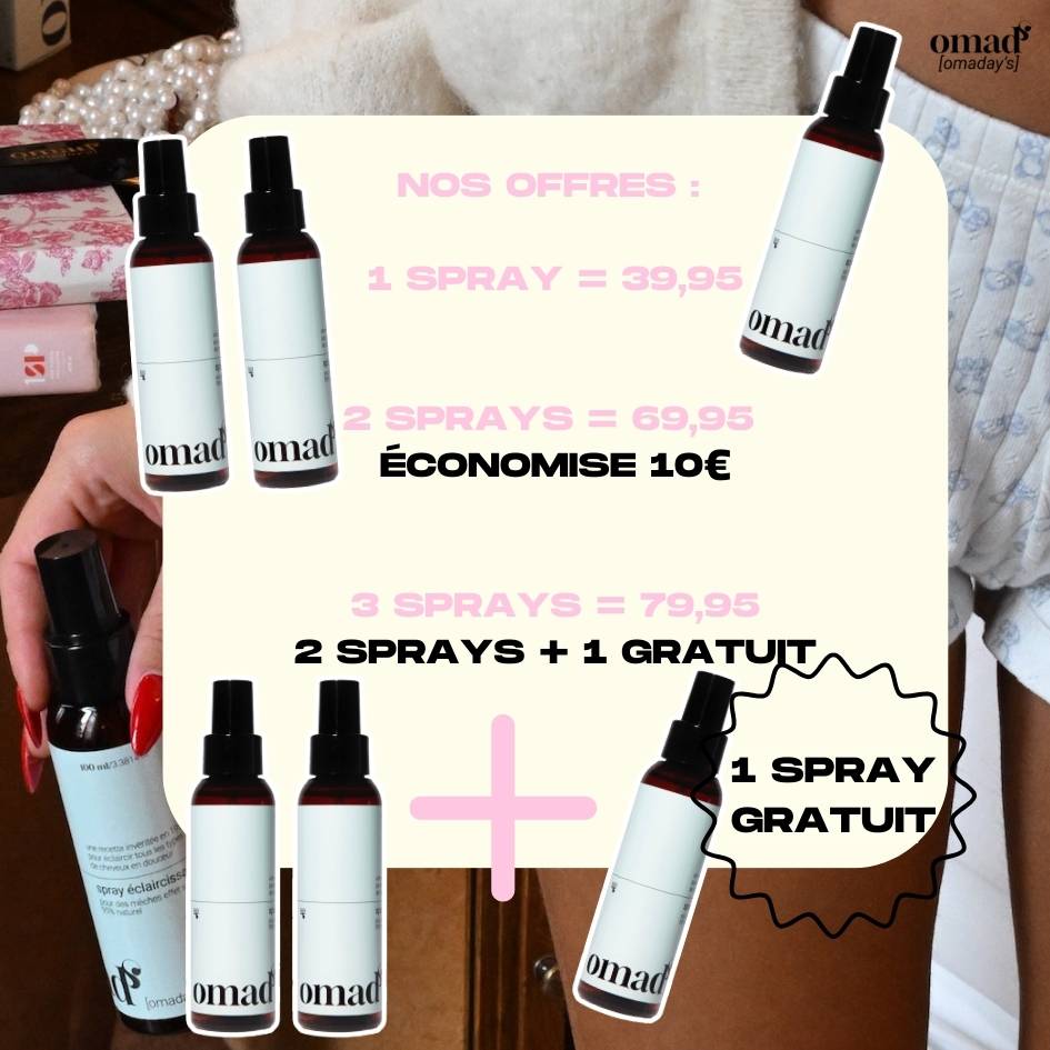 Spray schiarente ES - Omad's