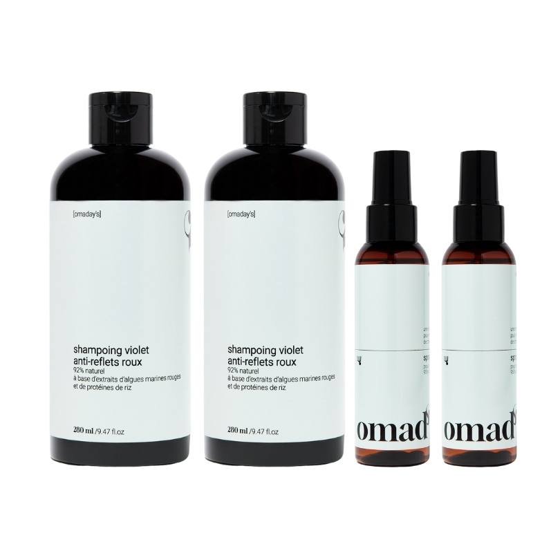 Violet anti-roodshampoo - Omad's